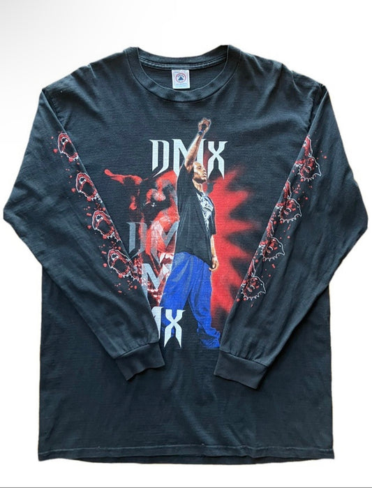 Vintage 90s DMX Dog Pound Long Sleeve T-Shirt - Size L
