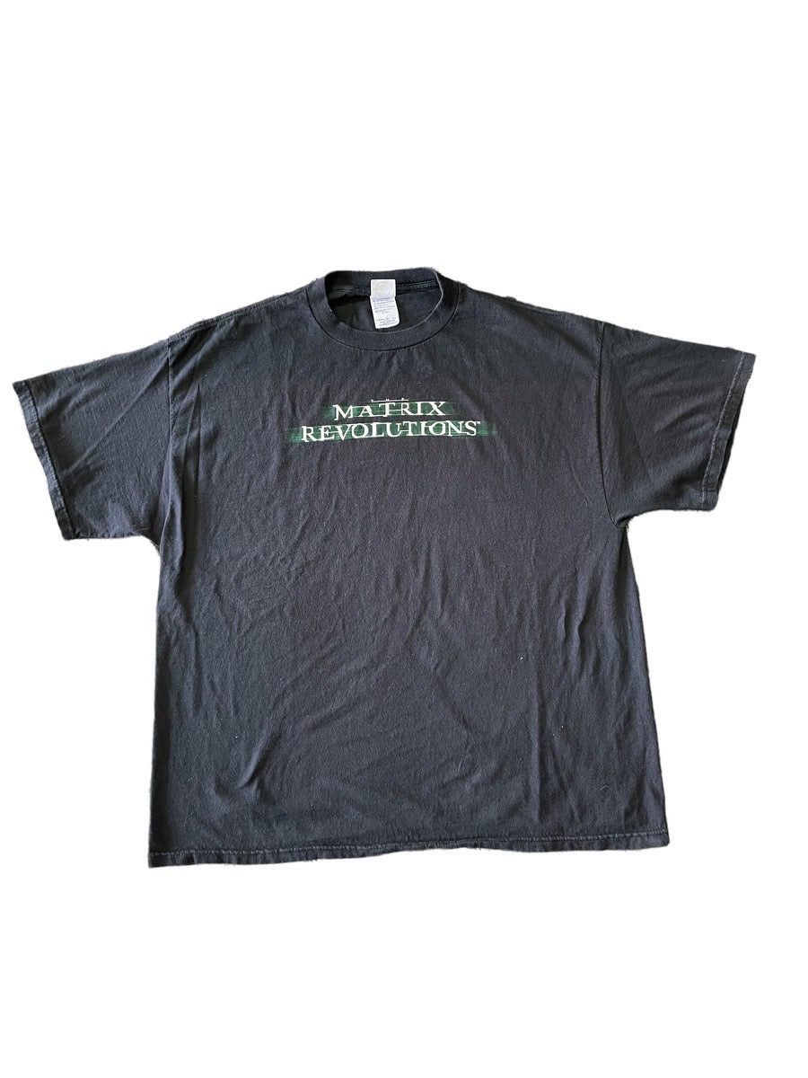 Matrix Revolutions Movie Promo T-Shirt- Size XL